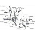 WOODCRAFT Kawasaki ZX-10R (2021+) Complete Rearset Kit (Standard or GP Shift) WOODCRAFT Kawasaki ZX-10R (2021+) Complete Rearset Kit (Standard or GP Shift)